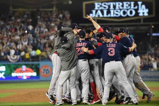 Boston ganó su novena Serie Mundial ante los Dodgers.
