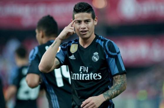James Rodríguez ha anotado doblete ante el Granada.