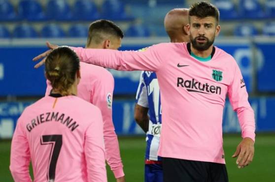 Un error de Piqué con Neto propició el gol del Alavés; pierde el Barcelona en Mendizorroza.
