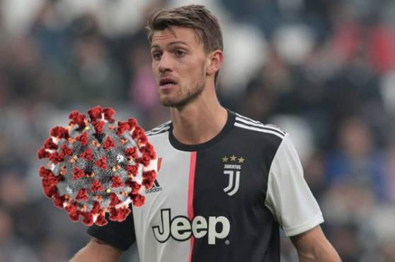 El defensor italiano Daniele Rugani es el primer futbolista de la Juventus que da positivo por coronavirus.