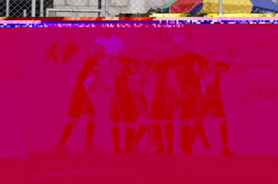 Jairo Róchez celebra el primer tanto de la UPNFM ante Juticalpa en Comayagua. Foto Juan Salgado