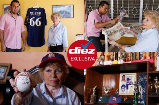 Danilo Dubón y su abuela Norma Maradiaga recibieron a DIEZ y le contaron los orígenes de Mauricio, quien destaca con Gigantes de San Francisco en la MLB.