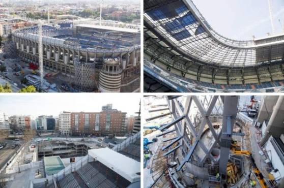 El estadio Santiago Bernabéu ya parece otro y así lo presume el propio club, Real Madrid.