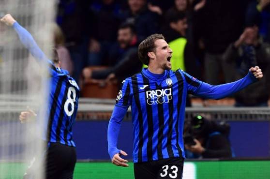 Hateboer anotó el primer gol del Atalanta sobre el Valencia.