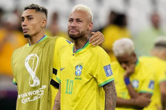 Neymar fue uno de los más golpeados tras la eliminación de Brasil a manos de Croacia.