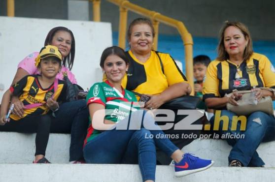 La afición del Real España y Marathón han comenzado a llegar al Morazán.