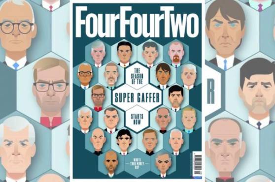 Esta es la portada de la revista inglesa para anunciar a los mejores entrenadores del mundo.