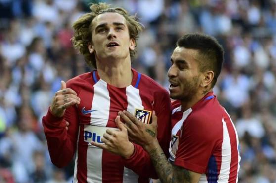 Griezmann marcó el gol del empate para el Atlético de Madrid.