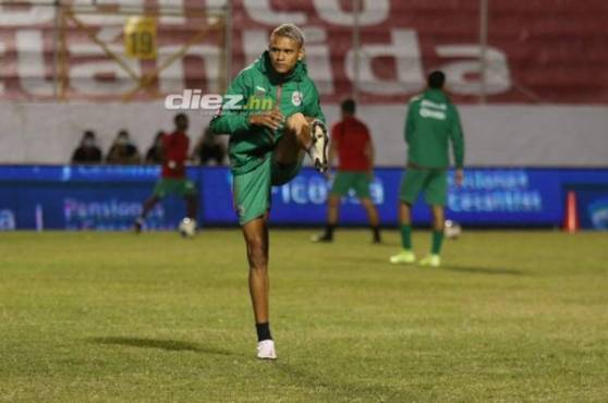 Kervin Arriaga es uno de los titulares de Marathón hoy ante Olimpia en el Nacional. Fotos Marvin Salgado
