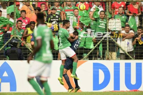 El encuentro en estos primeros minutos ha estado bastante friccionado. Foto: Yoseph Amaya.