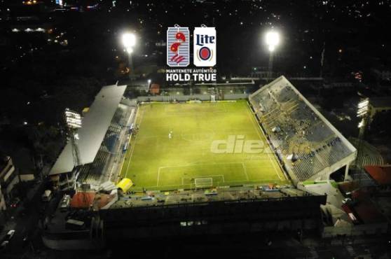 Así se encuentra el estadio Morazán previo al clásico sampedrano entren Real España y Marathón. Foto Melvin Cubas