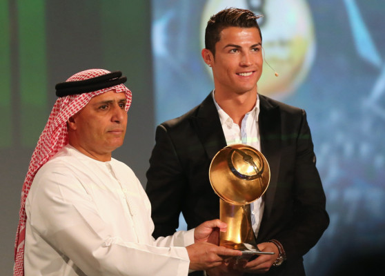 Cristiano Ronaldo gana el premio Globo del fútbol