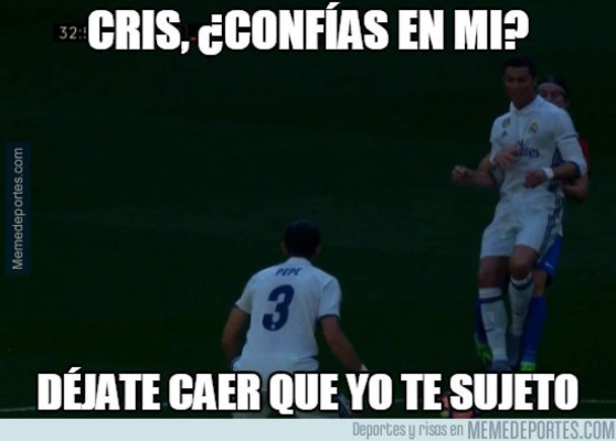 Los memes no perdonan al Madrid tras empate ante Atlético; Pepe es protagonista también