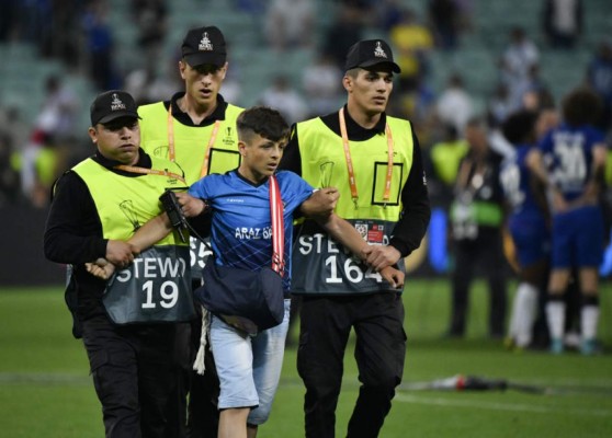 Real Madrid lo espera: Así fue el adiós de Hazard del Chelsea tras ganar la Europa League