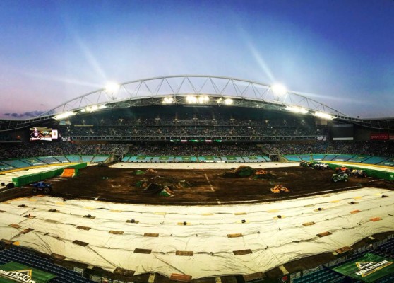 Las imágenes del ANZ Stadium a menos de tres semanas para el Australia-Honduras