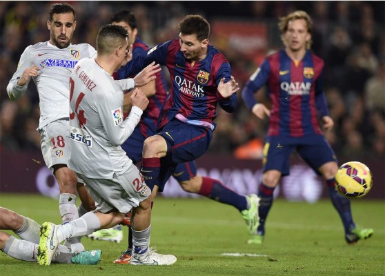 Barcelona volvió a ganar: superó 3 a 1 a Atlético Madrid.