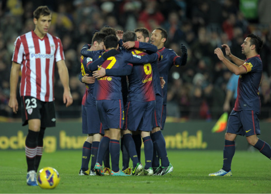 Barcelona gano 5-1 al Athletic de Bilbao