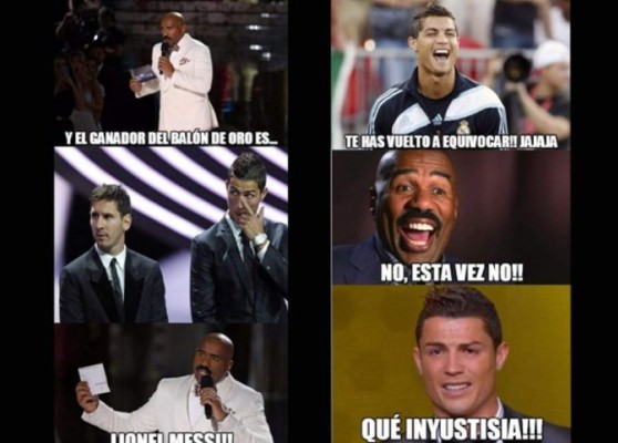 Cristiano Ronaldo víctima de bullying tras perder el Balón de Oro