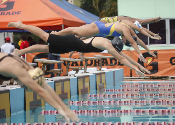 Centroamericano de natación en Honduras.