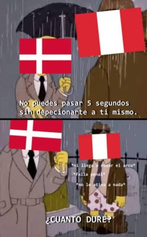 Memes atizan contra Christian Cueva tras la derrota de Perú ante Dinamarca