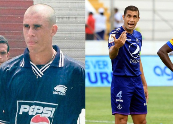 FOTOS: El increíble antes y después de las figuras del fútbol hondureño