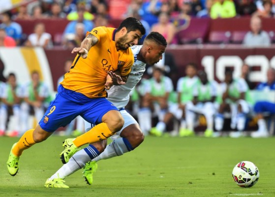 Las imágenes del Barcelona-Chelsea en Washington