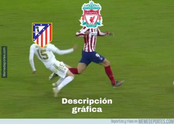 Los memes humillan al Liverpool tras ser eliminado de la Champions por el Atlético