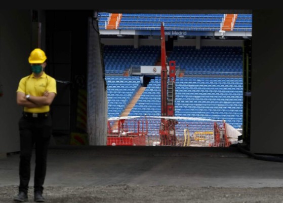 Va cogiendo forma a ritmo imparable: Las nuevas imágenes de la remodelación del Bernabéu