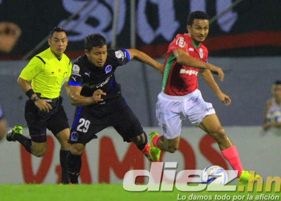 Las mejores imágenes del empate polémico entre Marathón-Olimpia