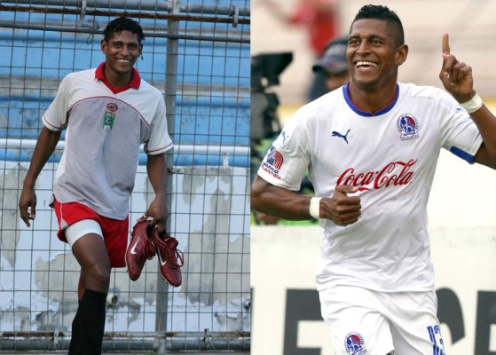 FOTOS: El increíble antes y después de las figuras del fútbol hondureño