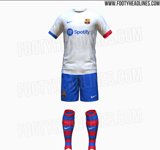 ¡Hay debate! Así es la nueva camiseta blanca del Barcelona para la temporada 2023-24 y ya tiene fecha de estreno