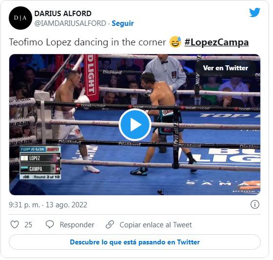 “Ha vuelto y demasiado castigo”: Así reaccionó la prensa luego de la contundente victoria de Teófimo López sobre Pedro Campa