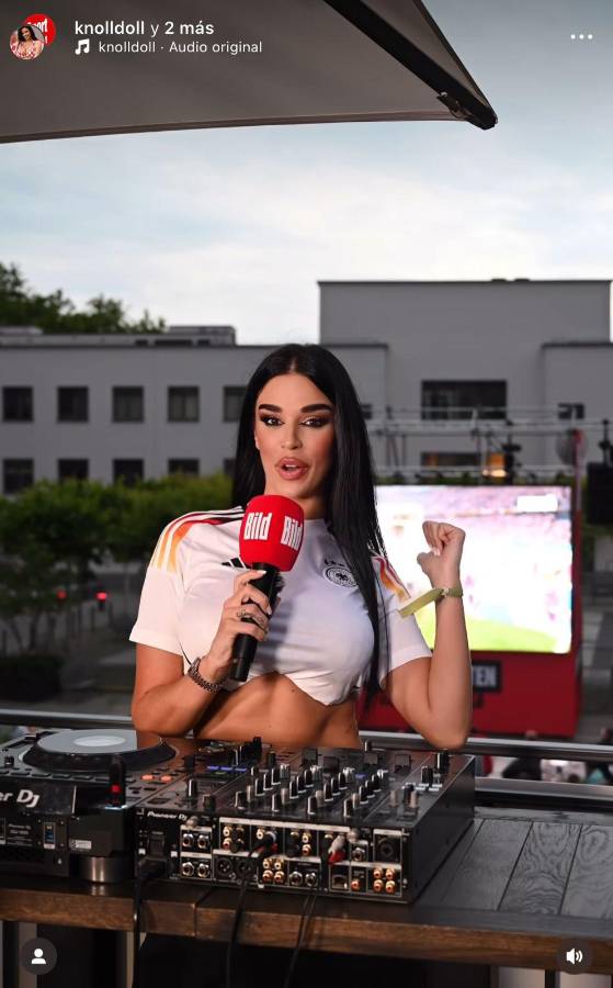 Ivana Knoll luce nuevo atuendo y ‘conquista’ la Eurocopa con su hermoso físico: ¿Traicionó a Croacia?