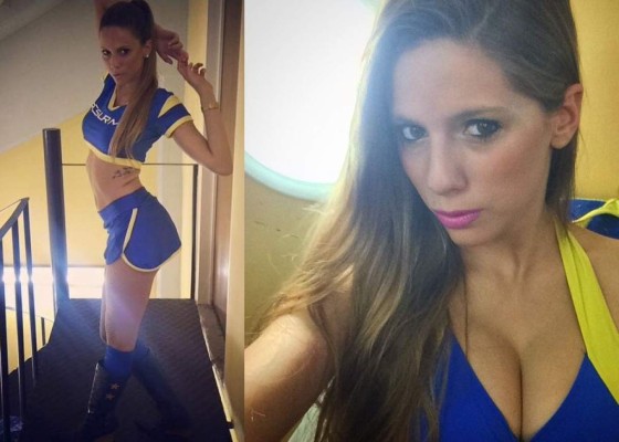 Conocé a la porrista de Boca Juniors que dijo haber tenido un amorío con David Bisbal