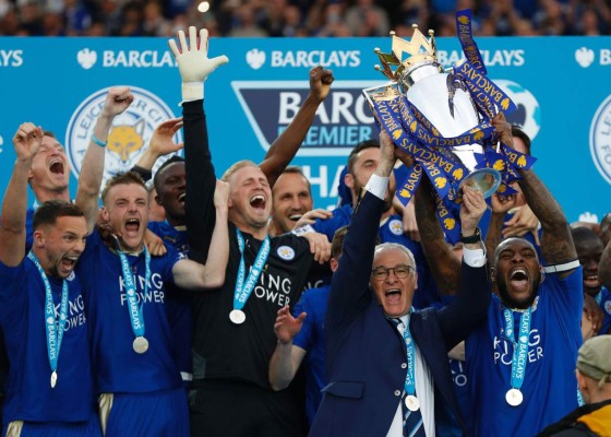 Las mejores imágenes de la celebración del Leicester City por su título en la Premier League