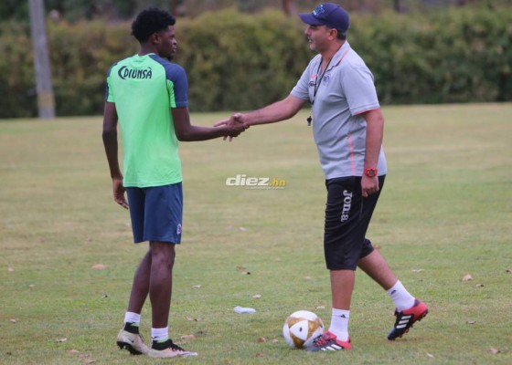 ¡En fotos! Presencia de Emilio Izaguirre y mucha concentración en el entreno de Motagua