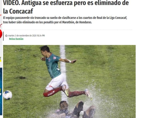 'El verdadero monstruo verde': La prensa internacional tras el sufrido triunfo de Marathón en Liga Concacaf