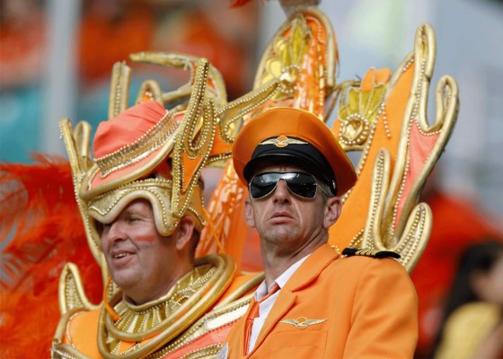 España - Holanda: las espectaculares fotos del ambiente.