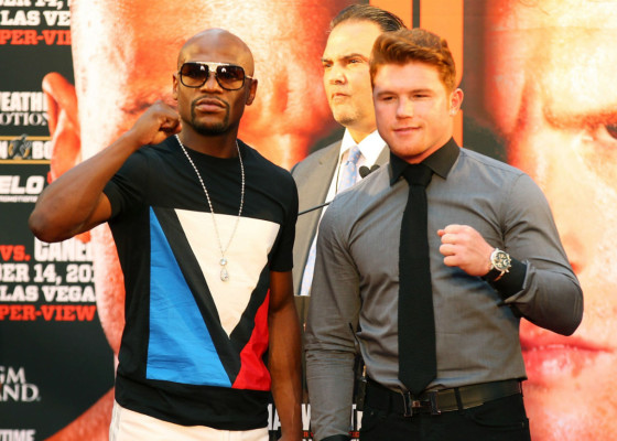 Mayweather-Canelo, lista la pelea del año