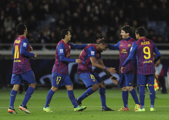 Barcelona por el mundial de Clubes.