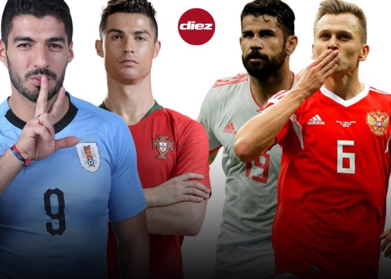 ¿Quiénes parten como favoritos en los cruces España-Rusia y Uruguay-Portugal?