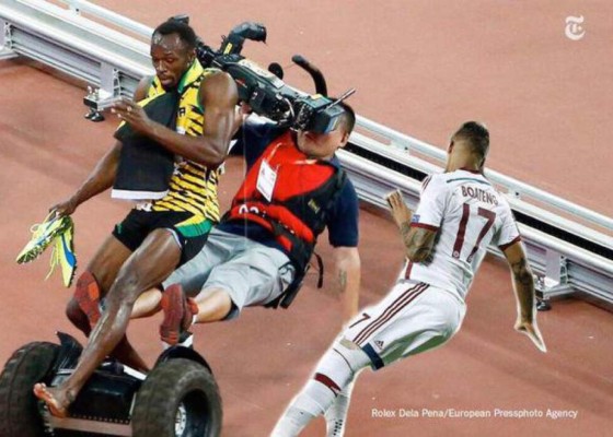 Los mejores memes de Usain Bolt de su caída en Japón