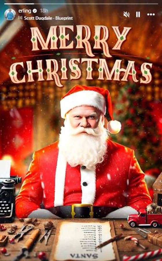 Así pasan la Navidad las grandes estrellas del fútbol: entrenando y el que se disfrazó de Papá Noel