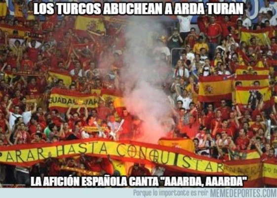Los mejores memes que dejó la goleada de España sobre Turquía en la Eurocopa