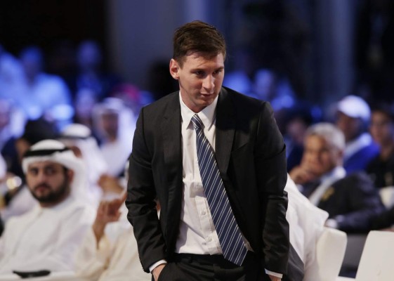 FOTOS: Así la pasó Messi en la gala del Globe Soccer Awards en Dubai