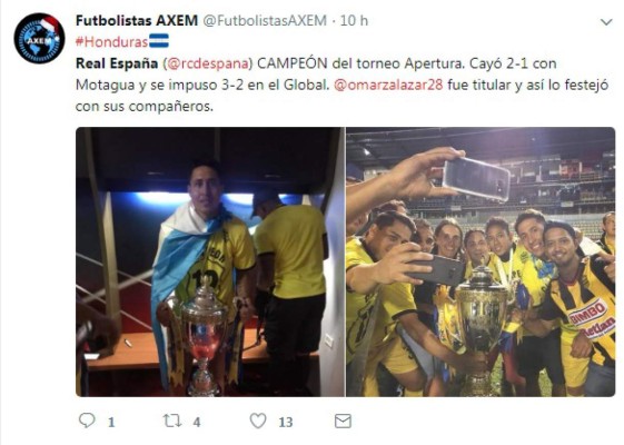 Así felicitan los medios internacionales al Real España tras levantar la 12