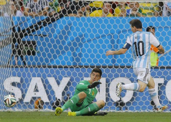 Argentina ganó 1-0 a Bélgica y está en las semifinales