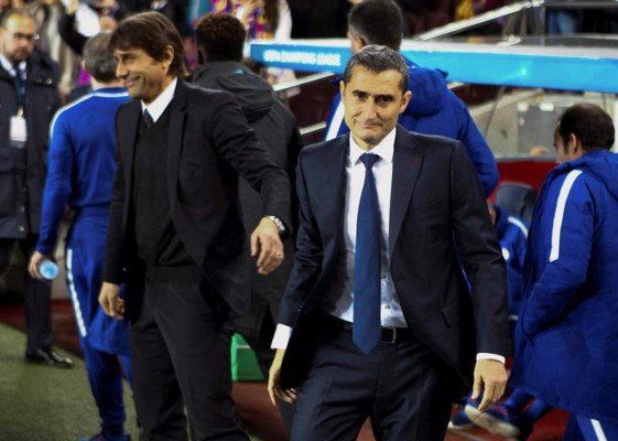 En fotos: Conte se rinde a Messi, la felicidad de Dembélé y la dedicatoria de Leo