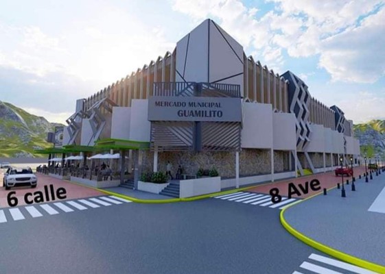 Fotos: El nuevo Mercado Guamilito tendrá un estacionamiento en la segunda planta