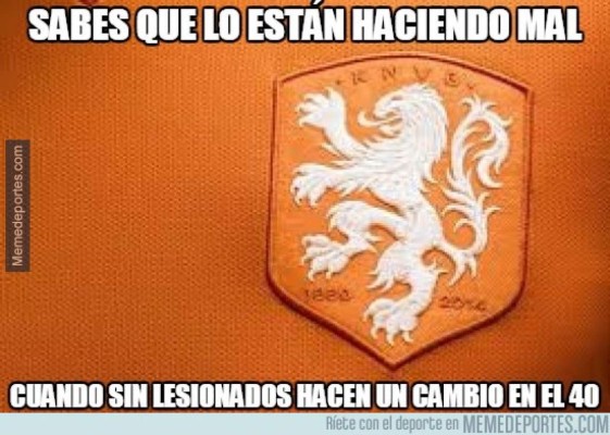 Los MEMES que dejó la eliminación de Holanda de la Eurocopa Francia-2016
